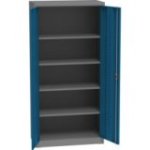 Universāls darbnīcas skapis ar 4 plauktiem