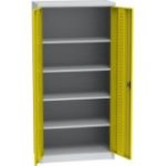 Universāls darbnīcas skapis ar 4 plauktiem