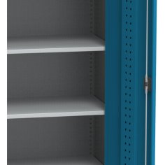 Universāls darbnīcas skapis ar 2 plauktiem 2