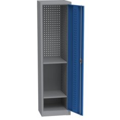 Universāls darbnīcas skapis (505 mm) ar DVB perforāciju un 2 plauktiem