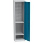 Universāls darbnīcas skapis (505 mm) ar DVB perforāciju un 2 plauktiem