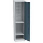 Universāls darbnīcas skapis (505 mm) ar DVB perforāciju un 2 plauktiem