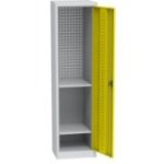 Universāls darbnīcas skapis (505 mm) ar DVB perforāciju un 2 plauktiem