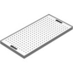 Pilienu paplātes plaukts ķīmiskajiem skapjiem SCH (platums x dziļums: 950 x 500 mm)