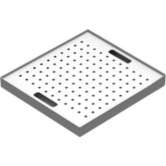 Pilienu paplātes plaukts ķīmiskajiem skapjiem SCH (platums x dziļums: 505 x 500 mm) 2