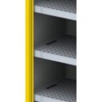 Pilienu paplātes vanna ķīmiskajiem skapjiem SCH (platums x dziļums: 505 x 500 mm)