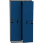 Universāls darbnīcas skapis ar 2 vertikālām atvilktnēm