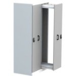 Universāls darbnīcas skapis ar 2 vertikālām atvilktnēm