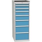 Vairāku atvilktņu darbnīcas skapis DPO_04_A