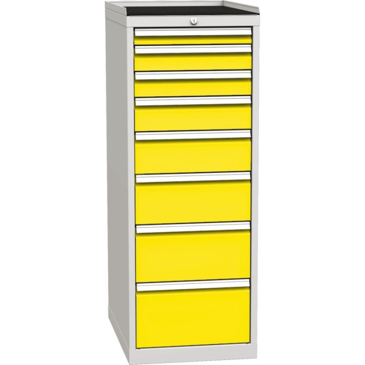 Vairāku atvilktņu darbnīcas skapis DPO_04_A