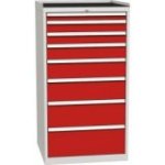 Vairāku atvilktņu darbnīcas skapis DPO_05_A