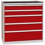 Vairāku atvilktņu darbnīcas skapis DPO_07_A