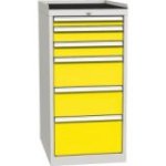 Vairāku atvilktņu darbnīcas skapis DPO_02_B