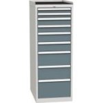 Vairāku atvilktņu darbnīcas skapis DPO_04_B