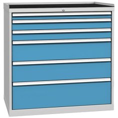 Vairāku atvilktņu darbnīcas skapis DPO_07_B