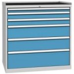 Vairāku atvilktņu darbnīcas skapis DPO_07_B