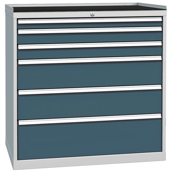 Vairāku atvilktņu darbnīcas skapis DPO_07_B