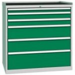 Vairāku atvilktņu darbnīcas skapis DPO_07_B