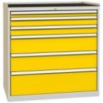 Vairāku atvilktņu darbnīcas skapis DPO_07_B