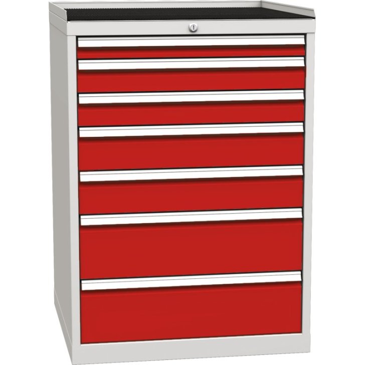 Vairāku atvilktņu darbnīcas skapis DPO_01_C