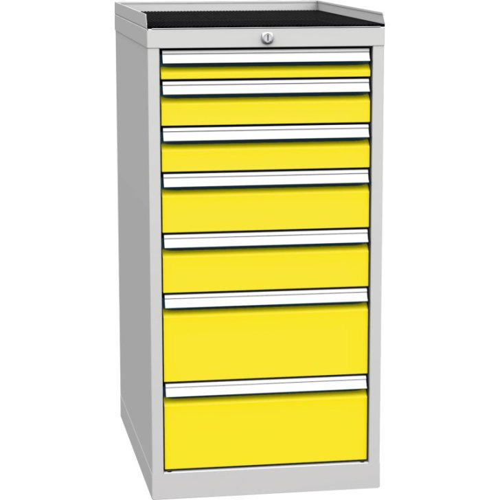 Vairāku atvilktņu darbnīcas skapis DPO_02_C