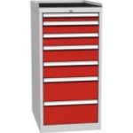 Vairāku atvilktņu darbnīcas skapis DPO_02_C