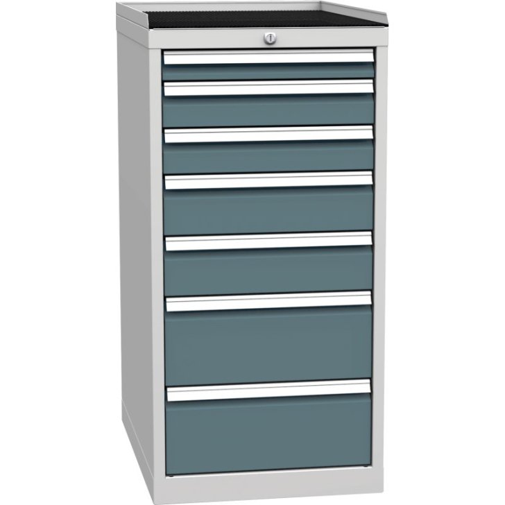 Vairāku atvilktņu darbnīcas skapis DPO_02_C