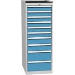 Vairāku atvilktņu darbnīcas skapis DPO_04_C