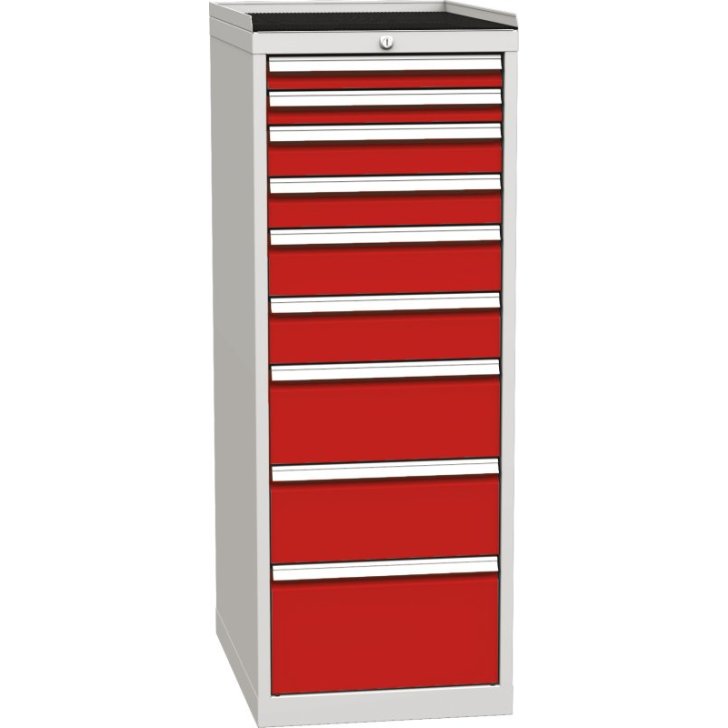 Vairāku atvilktņu darbnīcas skapis DPO_04_C