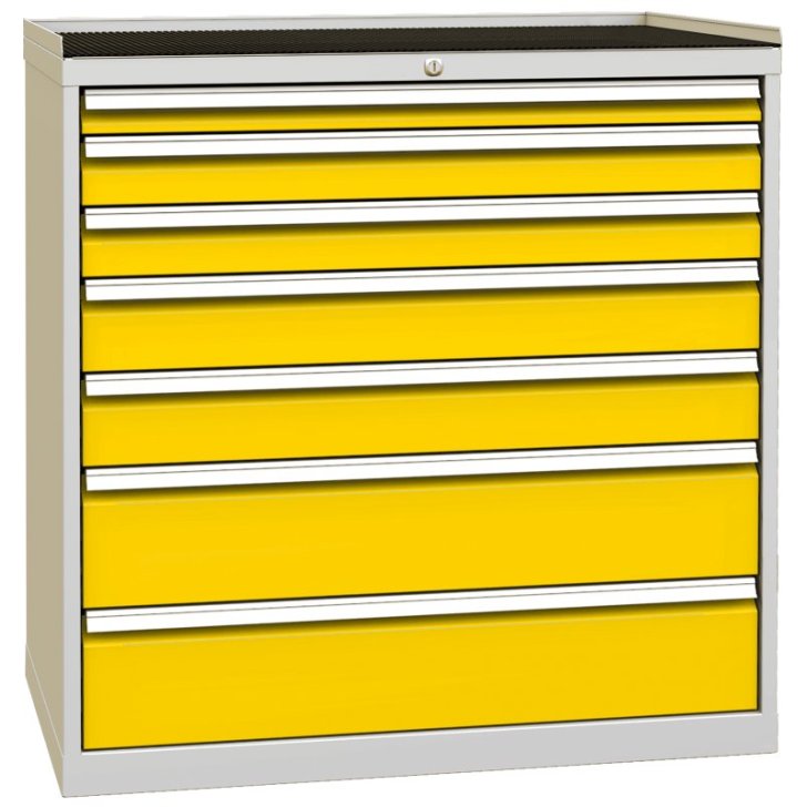 Vairāku atvilktņu darbnīcas skapis DPO_07_C