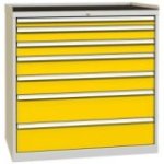 Vairāku atvilktņu darbnīcas skapis DPO_07_C