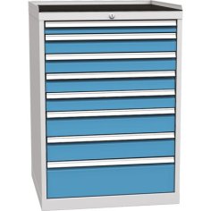 Vairāku atvilktņu darbnīcas skapis DPO_01_D