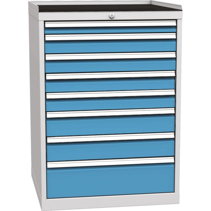 Vairāku atvilktņu darbnīcas skapis DPO_01_D