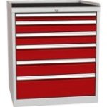 Vairāku atvilktņu darbnīcas skapis DPO_03_D