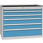 Vairāku atvilktņu darbnīcas skapis DPO_06_D