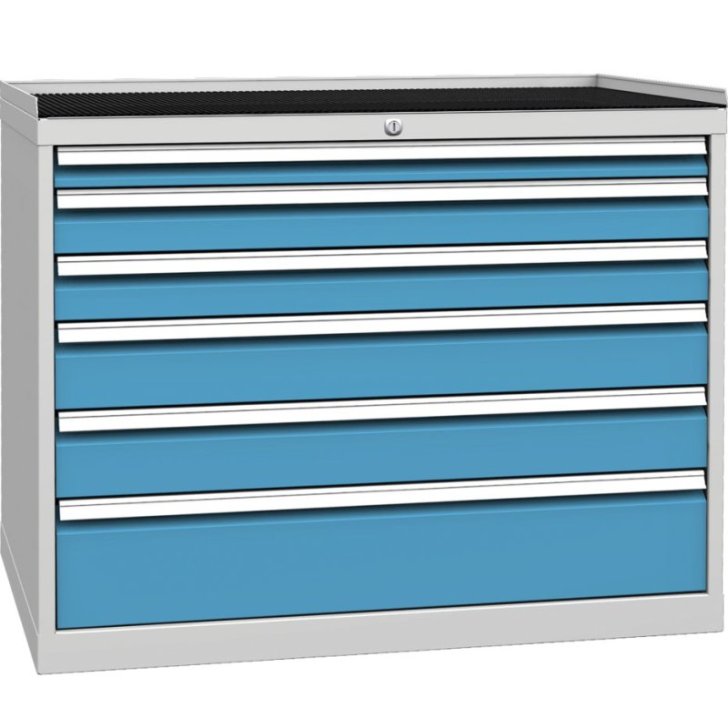 Vairāku atvilktņu darbnīcas skapis DPO_06_D