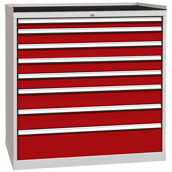 Vairāku atvilktņu darbnīcas skapis DPO_07_D