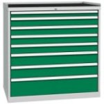 Vairāku atvilktņu darbnīcas skapis DPO_07_D