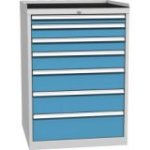 Vairāku atvilktņu darbnīcas skapis DPO_01_E