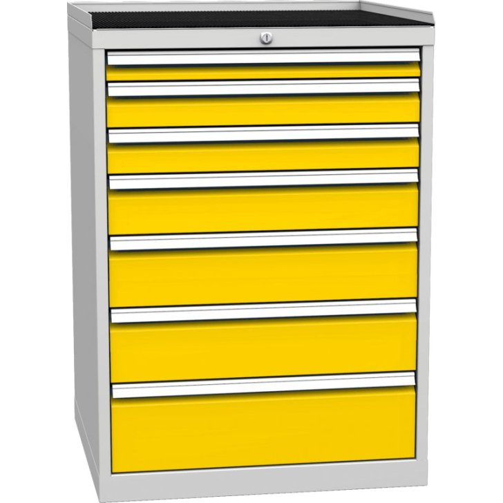 Vairāku atvilktņu darbnīcas skapis DPO_01_E