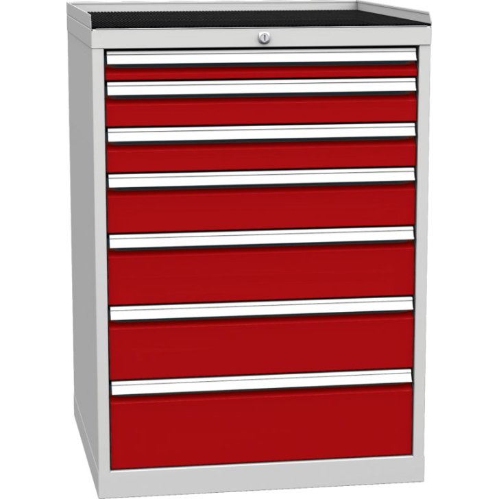 Vairāku atvilktņu darbnīcas skapis DPO_01_E