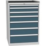 Vairāku atvilktņu darbnīcas skapis DPO_01_E