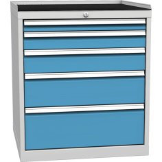 Vairāku atvilktņu darbnīcas skapis DPO_03_E 2