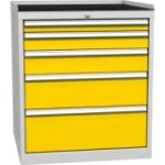 Vairāku atvilktņu darbnīcas skapis DPO_03_E