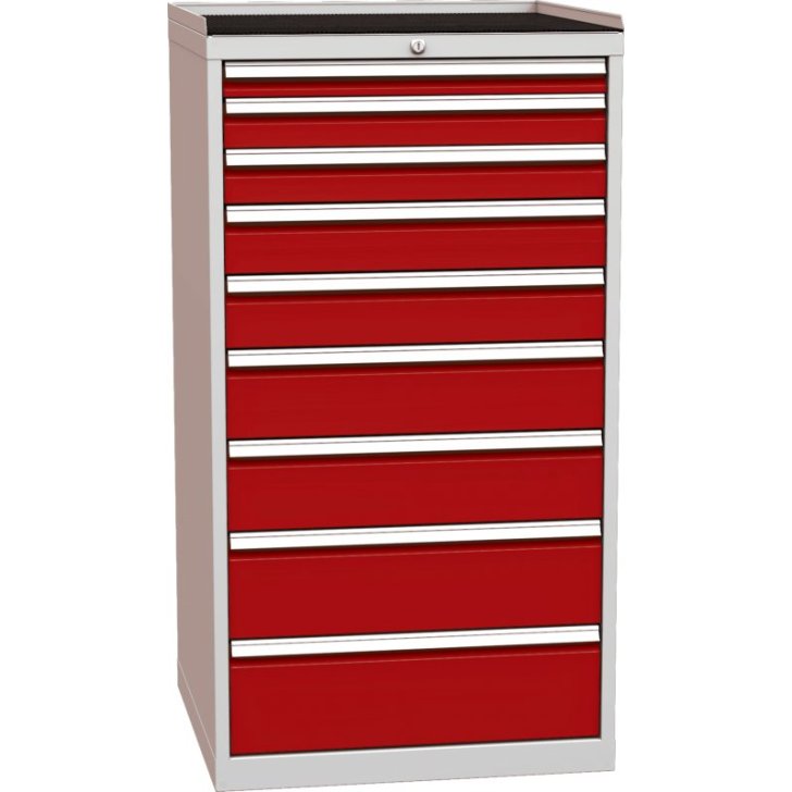 Vairāku atvilktņu darbnīcas skapis DPO_05_E