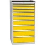 Vairāku atvilktņu darbnīcas skapis DPO_05_E