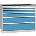 Vairāku atvilktņu darbnīcas skapis DPO_06_E