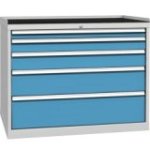 Vairāku atvilktņu darbnīcas skapis DPO_06_E