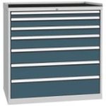 Vairāku atvilktņu darbnīcas skapis DPO_07_E