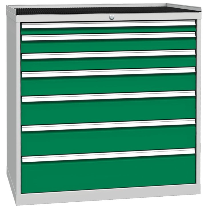 Vairāku atvilktņu darbnīcas skapis DPO_07_E